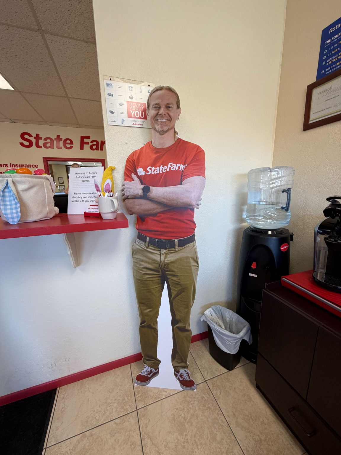 Sedona-Sign-Company-Andrew-Bailor-State-Farm-stand-up-Cut-Out