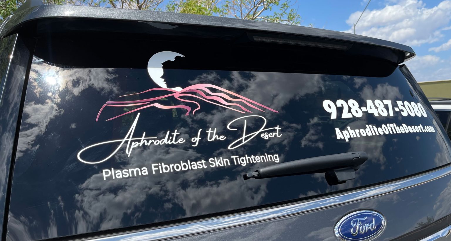 Sedona-Sign-Company-Aphrodite-of-the-Desert-Window-Lettering-Vehicle-Graphics-33