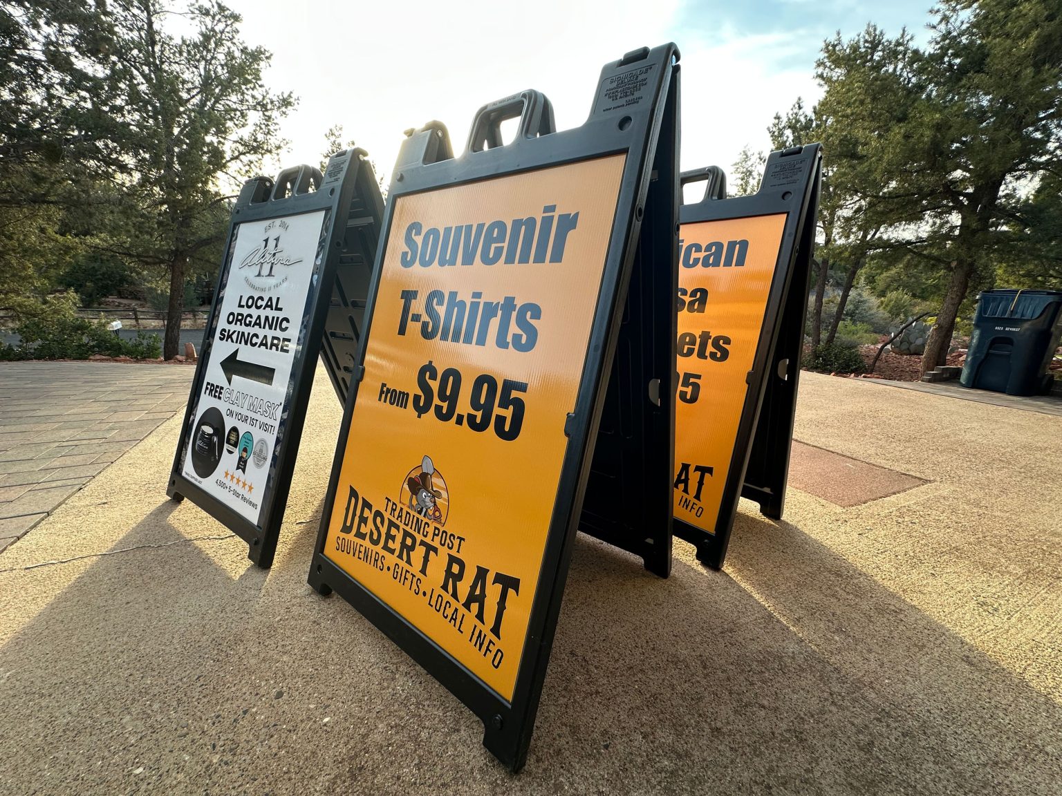Sedona-Sign-Company-Desert-Rat-A-Frame-Frames-and-Stake-Signs-5