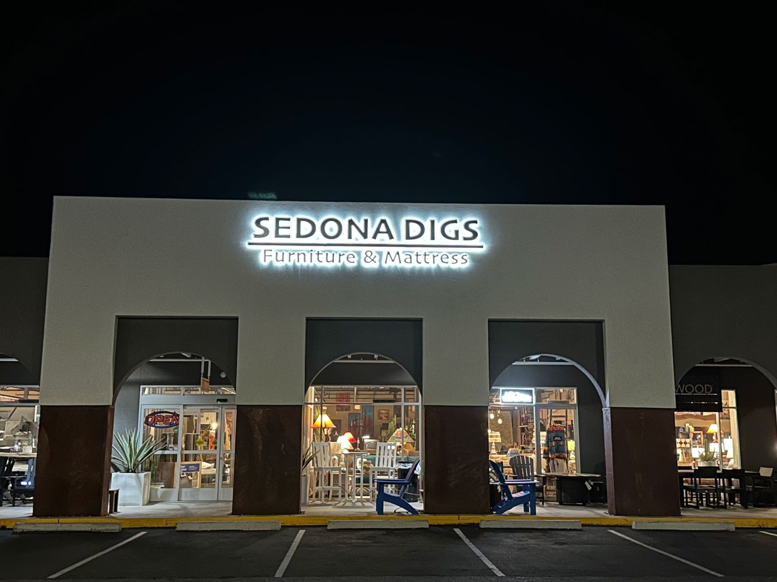 Sedona-Sign-Company-Sedona-Digs-Reverse-Lit-Channel-Letters-7